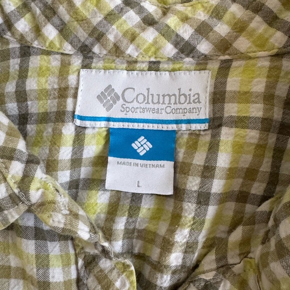 Columbia Sportswear Women's Plaid Button-Down Shirt size L - Picture 5 of 7